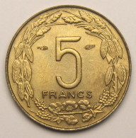 5 Francs Afrique Equatoriale Française, Cameroun, 1958 - Afrique Equatoriale Française (Cameroun)