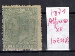 CHCT57 - Alfonso XII, 1879, MH, Spain - Neufs