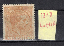 CHCT57 - Alfonso XII, 1878, MH, Spain - Ongebruikt