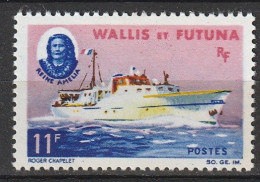 Wallis Et Futuna Bateau Reine Amelia N°171 *neuf Charnière - Ongebruikt