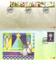 South Africa - 2003 Christmas FDC Set # SG 1447-1452 , Mi 1524-1529 - FDC