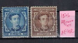 CHCT57 - Alfonso XII, 1876, MH, Spain - Neufs