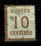 Timbre Alsace-Lorraine N° 5° De 1870 - Used Stamps