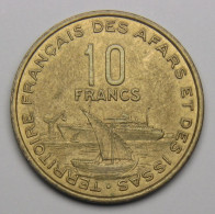 10 Francs, Territoire Français Des Afars Et Des Issas - Yibuti (Territorio De Los Afars Y De Los Issas)