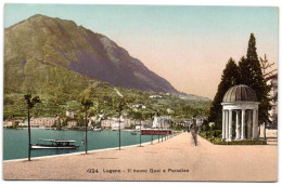 Lugano - Il Nuovo Quai E Paradiso - Paradiso