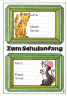 G6321 - TOP Glückwunschkarte Schulanfang - Verlag Planet DDR - Primo Giorno Di Scuola