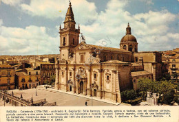 Cartolina Ragusa Cattedrale Stile Barocco Con Storia In Basso  - Ragusa