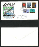 ZAMBIA    Scott  # 34-8 On FIRST DAY COVER (FDC) (FF-99) - Zambia (1965-...)