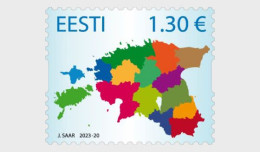 Estonia / Estland - Postfris / MNH - Counties 2023 - Estonie