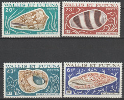 Wallis Et Futuna Faune Coquillages N°192/195 **neuf - Ongebruikt