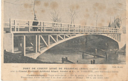 38 // VOREPPE   Pont De Ciment Armé De Praireal Construit En 1907  - Voreppe
