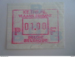 Belgie Belgique 1990 Frama ATM 1 F KE.THE.FIL  ATM82 MNH ** - Nuevos