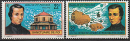 Wallis Et Futuna Retour Des Cendres Du Révérend Père Chanel N°196-197 *neuf Sans Gomme - Unused Stamps