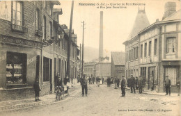 76 - MAROME - Quartier Petit Maromme Et Rue Jean Besselievre Animée 1911 - Maromme