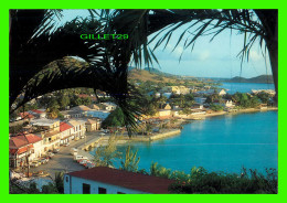 ST MAARTEN, GUADELOUPE - PORT DE MARIGOT - TRAVEL - PHOTO, F. LOUBATIÈRES - GALIVER CARAIBES, ÉDITIONS - - Saint Martin