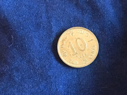 Münze Münzen Umlaufmünze Hongkong 10 Cents 1989 - Hong Kong