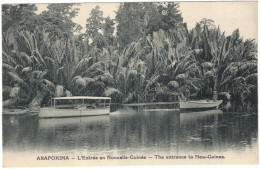 Papouasie - Nouvelle Guinée - Arapokina - L'entrée En Nouvelle-Guinée - Carte Postale Vierge - Papua-Neuguinea