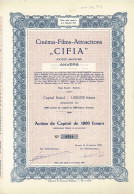 Titre De 1955 - Cinéma - Films - Attractions - CIFIA  - Anvers - - Film En Theater