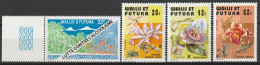 Wallis Et Futuna Lutte Contre L Alcoolisme Flore Fleurs Des Wallis N°237/240 **neuf - Unused Stamps
