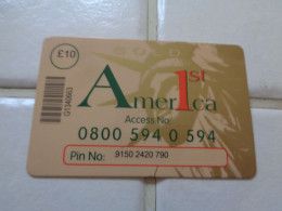 UK Phonecard - [ 9] Fehlliste