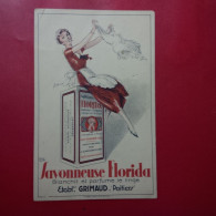 POITIERS PUB SAVONNEUSE FLORIDA ETABLISSEMENT GRIMAUD - Advertising