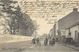 JODOIGNE. L'AVENUE DE LA STATION. BELLE ANIMATIN AVEC ENFANTS , VELO ... - Jodoigne