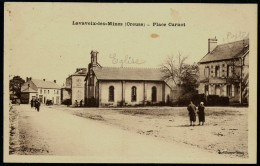 23 LAVAVEIX LES MINES - PLACE CARNOT (AVEC L'EGLISE) - Andere & Zonder Classificatie