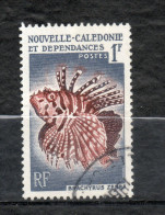 Nlle CALEDONIE N° 291   OBLITERE   COTE 0.50€    POISSON ANIMAUX FAUNE - Oblitérés