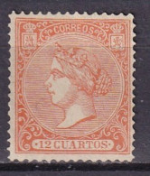 ESPAGNE - 12 C. De 1866 Neuf  - Unused Stamps