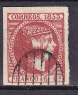 ESPAGNE - 6 C. De 1852 Oblitéré - Usados