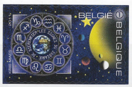 4095**(B118/C118) - Le Zodiaque / De Sterrenbeelden / Der Tierkreis / The Zodiac - BORD BLEU / BLAUW RAND - Astrologie