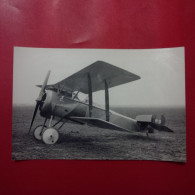 CARTE PHOTO AVION LE BIPLAN HANRIOT DUPONT - 1919-1938: Entre Guerres