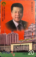 MACAU FIRST CHIEF EXECUTIVE, PHONE CARD, USED, VERY FINE AND CLEAN, Nº003393 - Macao