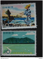 Japan Japon Nippon 1958 Parc National Nationaal Park Sado-Yahiko Yv 608-609 MNH ** - Nuevos