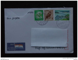 Japan Japon Nippon Brief Lettre Cover To South Africa 1993 - Covers & Documents