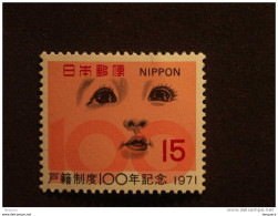 Japan Japon Nippon 1971 Visage D Enfant Et Chiffre Yv 1028 MNH ** - Neufs