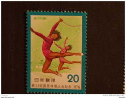 Japan Japon Nippon 1976 Rencontre Sportive Gymnastique Rythmique Turnen Yv 1202 MNH ** - Ungebraucht