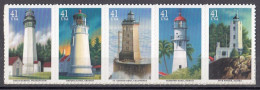 UNITED STATES 4233-4237,unused,lighthouses - Neufs