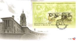 South Africa - 2006 50th Anniversary Of Women's March FDC SG 1593 , Mi Block 108 - FDC