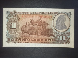 Albanie 500 Leke 1957 Ttb+ - Albanien