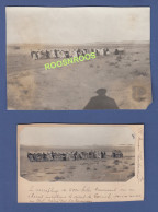 PHOTO A IDENTIFIER - SARCOPHAGE TIRE PAR 50 HOMMES DANS LE DESERT VERS LE NIL - 1912 - ARMAND CHARPENTIER - Africa