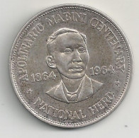PHILIPPINES - One Peso - 1864 - TB/TTB - Filipinas