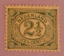 PAYS BAS YT 69 NEUF(*)NSG ET CHARNIERE  ANNÉES 1899/1913 - Nuevos