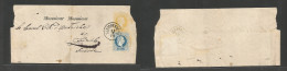 Austria - Stationery. 1876 (13 April) Gleichenberg - Switzerland, Zurich 2kr Yellow Stat Wrapper + 10 Kr Adtl, Tied Cds. - Sonstige & Ohne Zuordnung