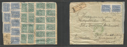 Austria - Xx. 1922 (7 Nov) Gross Sirning - Germany, Berlin (10 Nov) Registered Multifkd Front And Reverse Envelope. Mass - Autres & Non Classés