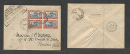 Frc - New Caledonia. 1937 (10 May) Wallis Et Futuna. Inter Islands Service. Special Cachet, Multifkd Env 65 Better Of Fo - Other & Unclassified