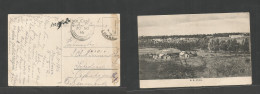 Bc - East Africa. 1916 (29 Nov) Mombassa - Denmark, Cph. OAS Unfranked Photo Ppc, Cachets On Front. Fine Usage + Destina - Other & Unclassified