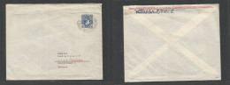 Bc - Nigeria. 1938 (12 June) Cameroons, Tiko - Germany, Jena. Single 3d Blue Fkd Env, Incl Cds. Very Nice Condition. - Other & Unclassified