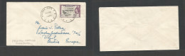 Bc - Nigeria. 1960 (26 Febr) Mbakwa Supe P4, UUKT - Austria, Wien. Single 3d QEII Fkd Unsealed Env. VF Usage. - Other & Unclassified