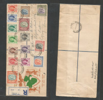 Bc - Rhodesia. 1954 (1 July) R&N. SR Trelawney - Pretoria, Transvaal. Registered Multifkd Envelope, Including 1 GBP And - Other & Unclassified